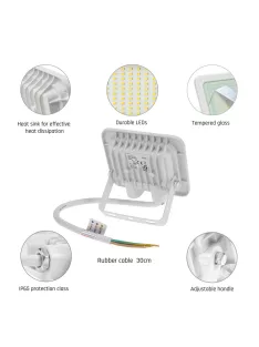 NOCTIS LUX 2 SMD 230V 10W IP65 CW fehér