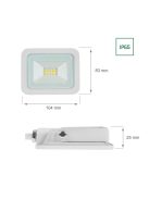 NOCTIS LUX 2 SMD 230V 10W IP65 NW fehér (SLI029041NW)