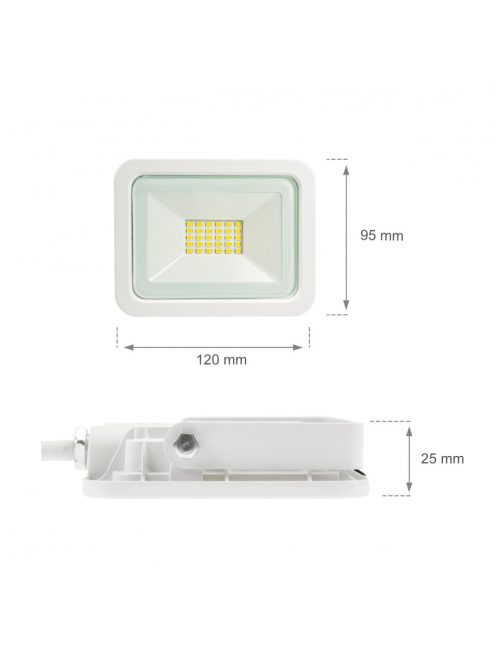 NOCTIS LUX 2 SMD 230V 20W IP65 WW fehér (SLI029042WW)