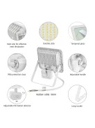 NOCTIS LUX 2 SMD 230V 30W IP44 NW fehér Mozgásérzékelős (SLI029043NW_CZUJNIK)