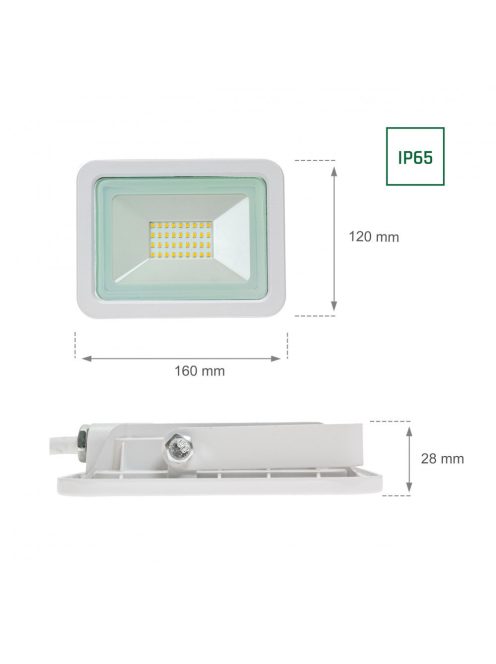 NOCTIS LUX 2 SMD 230V 30W IP65 NW fehér