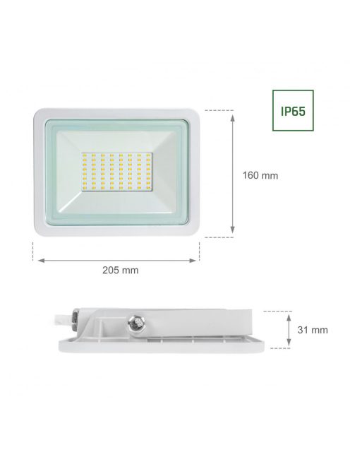 NOCTIS LUX 2 SMD 230V 50W IP65 CW fehér