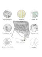 NOCTIS LUX 2 SMD 230V 50W IP44 NW fehér Mozgásérzékelős