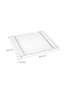 ALGINE LINE LED 230V 44W 120lm/W IP20 600x600mm NW mennyezeti PANEL