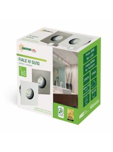 FIALE IV IP65 73mm Négyszögletes / max 10W FEHÉR