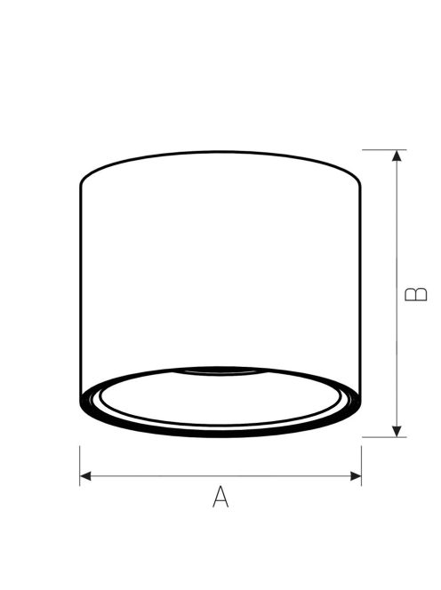CHLOE AR111 GU10 IP65 round white
