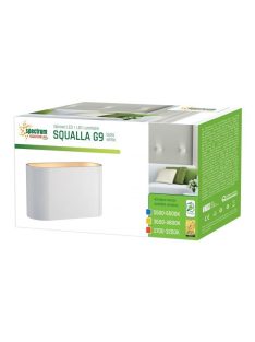 SQUALLA G9 IP20 fehér/arany