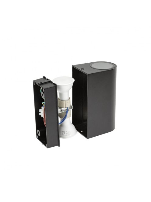 TORRE GU10 IP54 144X66X95mm / max 2x6W SZÜRKE