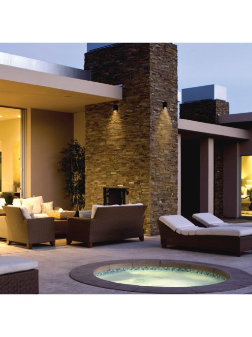 TORRE GU10 IP54 144X66X95mm / max 2x6W SZÜRKE