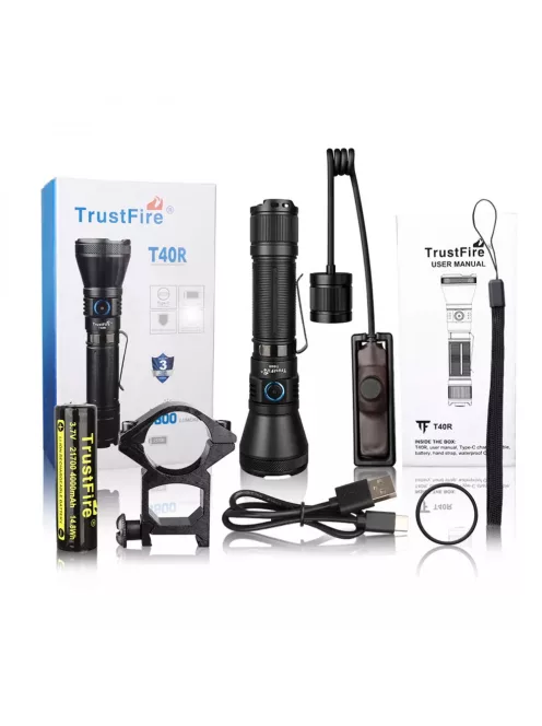 Trustfire T40R LED vadászlámpa szett
