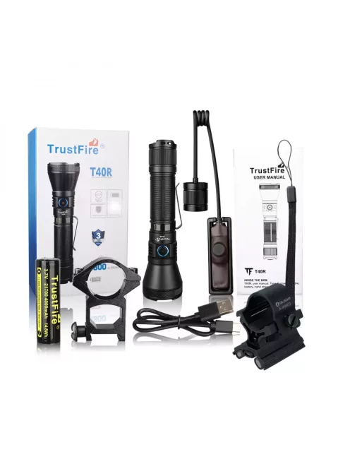 Trustfire T40R LED Pannon vadászlámpa szett