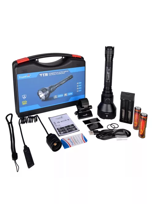 Trustfire T70U LED vadászlámpa szett