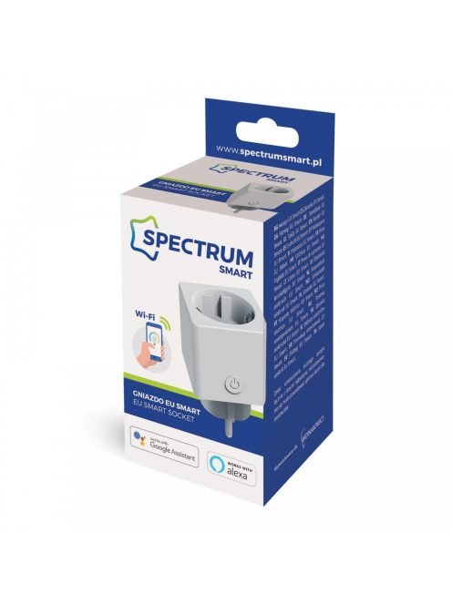 Socket EU white power meter Spectrum SMART