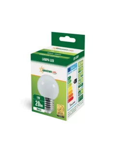 LED Kisgömb E27 230V 1W fehér (WOJ11794)