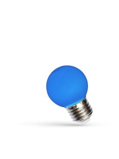 LED Kisgömb E27 230V 1W kék (WOJ11797)