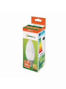 LED Gyertya E27 230V 4W WW (WOJ13036)