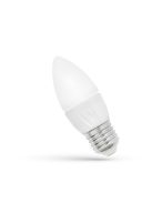 LED Gyertya E27 230V 4W CW (WOJ13037)