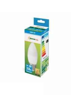 LED Gyertya E27 230V 4W CW (WOJ13037)