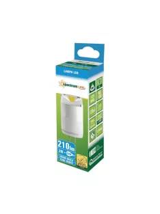 LED G4 kerámia kapszula 12V 2W CW 16,5x42mm