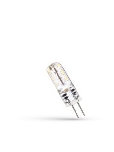 LED G4 szilikonos kapszula 12V 1,5W WW 10x35mm