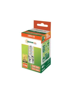 LED G4 szilikonos kapszula 12V 1,5W WW 10x35mm