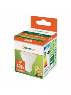 LED GU10 230V 6W SMD 120° WW