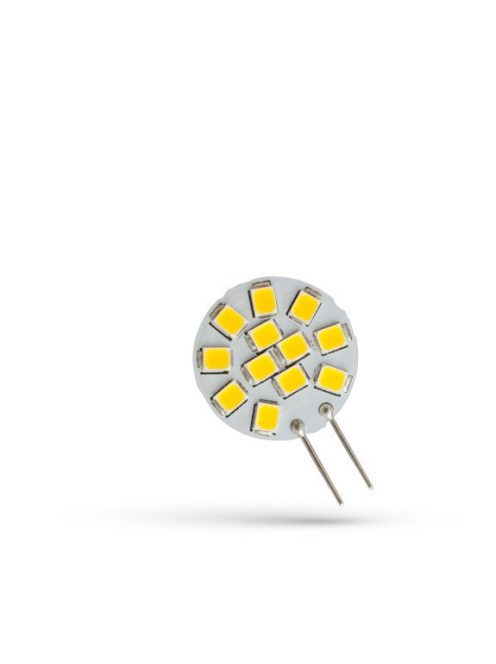 LED G4 12V 1,2W 12 LED CW 20x30mm