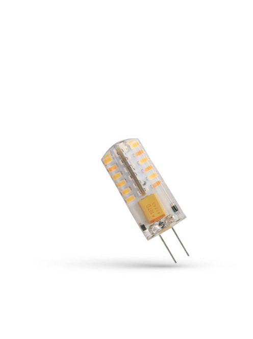 LED G4 szilikonos kapszula 12V 2W WW 13,5x36,5mm