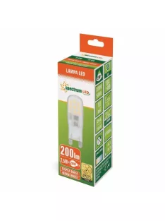LED G9 szilikonos kapszula 230V 2,5W WW 15x46mm