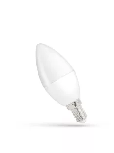 LED C37 E-14 230V 6W WW 3-PACK (WOJ14177)