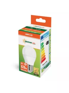 LED Kisgömb E27 230V 8W WW (WOJ14218)