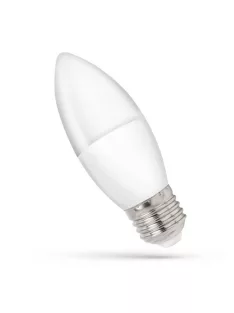 LED Gyertya E27 230V 8W CW (WOJ14224)