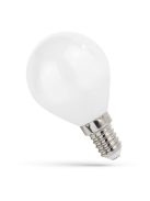 LED kisgömb E14 230V 4W COG NW fehér (WOJ14336)
