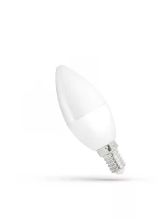 LED gyertya C37 E-14 230V 1W WW SPECTRUM (WOJ14451)