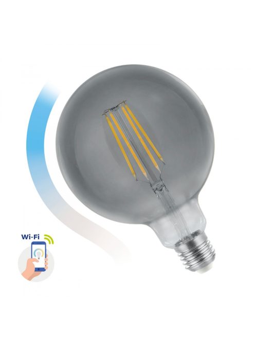 LED GLOB GLOBE G125 4,9W E-27 COG 230V CCT(4000K-6500K)DIMM MODERNSHINE Wi-Fi/BT Spectrum SMART (WOJ14559)