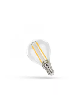   LED gömb G45 E-14 230V 1W COG NW Áttetsző SPECTRUM (WOJ14580)