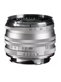  Voigtländer Nokton Vintage Line 50mm F1.5 Asph II VM objektív M.C. ezüst