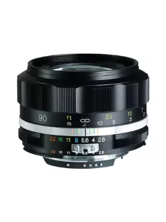   Voigtländer Apo-Skopar 90mm f/2.8 SLII-S Nikon AI-S fekete objektív