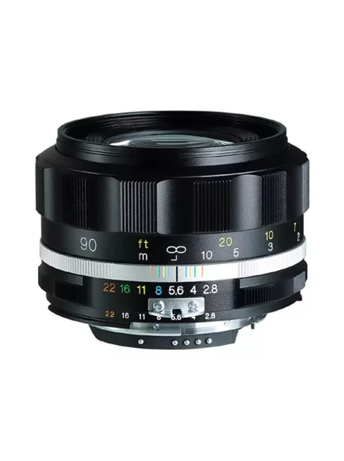 Voigtländer Apo-Skopar 90mm f/2.8 SLII-S Nikon AI-S fekete objektív