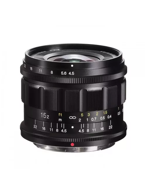 Voigtländer Super Wide Heliar 15mm F4.5 asph fekete Nikon Z objektív