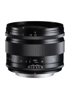 Voigtländer Nokton 50mm F/1.2 Fujifilm X fekete objektív