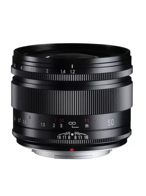 Voigtländer Nokton 50mm F/1.2 Fujifilm X fekete objektív