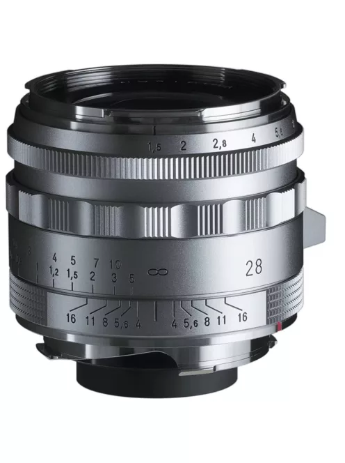 Voigtländer Nokton 28mm F1.5 ASPH. Type II VM ezüst objektív