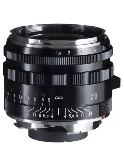 Voigtländer Nokton 28mm F1.5 ASPH. Type II VM fekete objektív