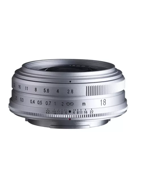 Voigtländer Color-Skopar 18mm f/2.8 Fujifilm X objektív, ezüst