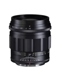Voigtländer Nokton 75mm F1.5 Asph. Nikon Z objektív fekete