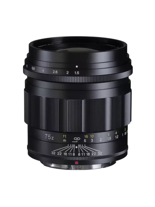 Voigtländer Nokton 75mm F1.5 Asph. Nikon Z objektív fekete