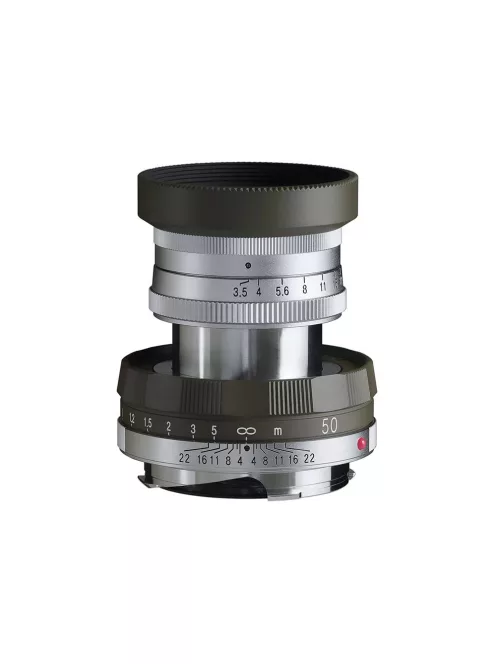 Voigtländer 50mm F3.5 APO-Lanthar Typ I VM objektív, olívazöld