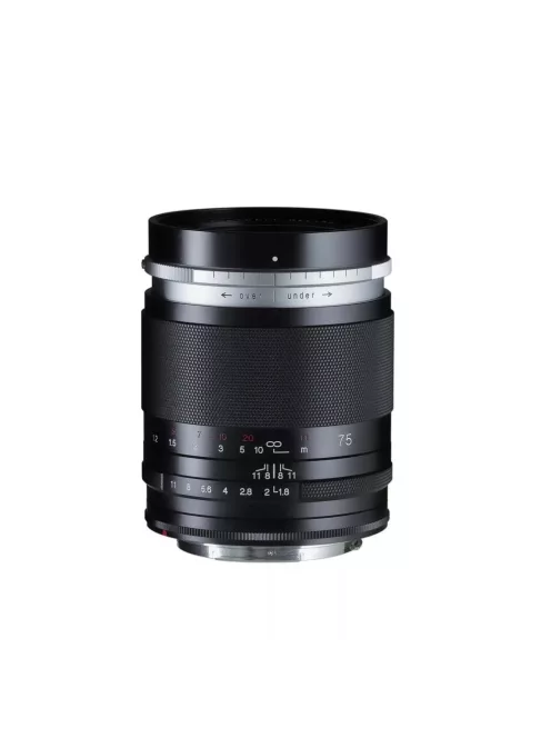 Voigtländer Portrait Heliar 75mm F1.8 RF objektív fekete